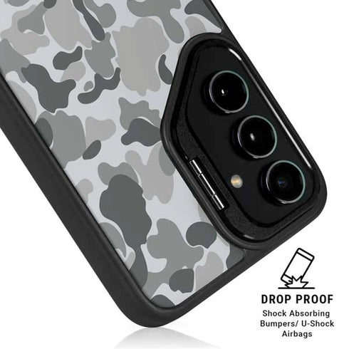 Grey Street Camo Galaxy S24 FE Kickstand Case